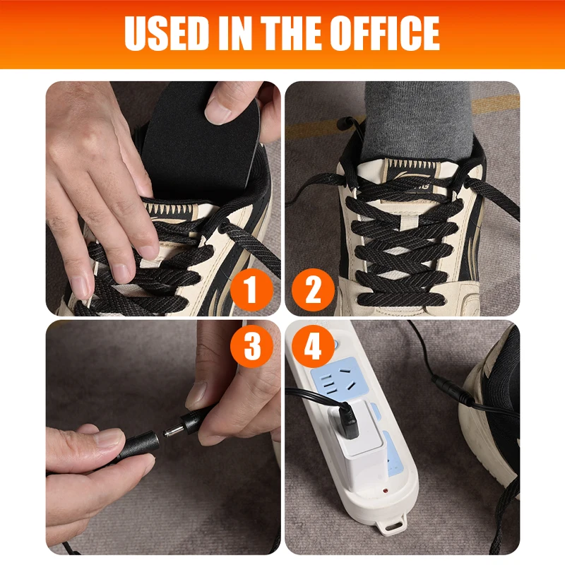 Insoles Heated USB Electric Foot Warming Pad Feet Warmer Pad Mat Winter Outdoor Sports Heating Insoles Winter Warm