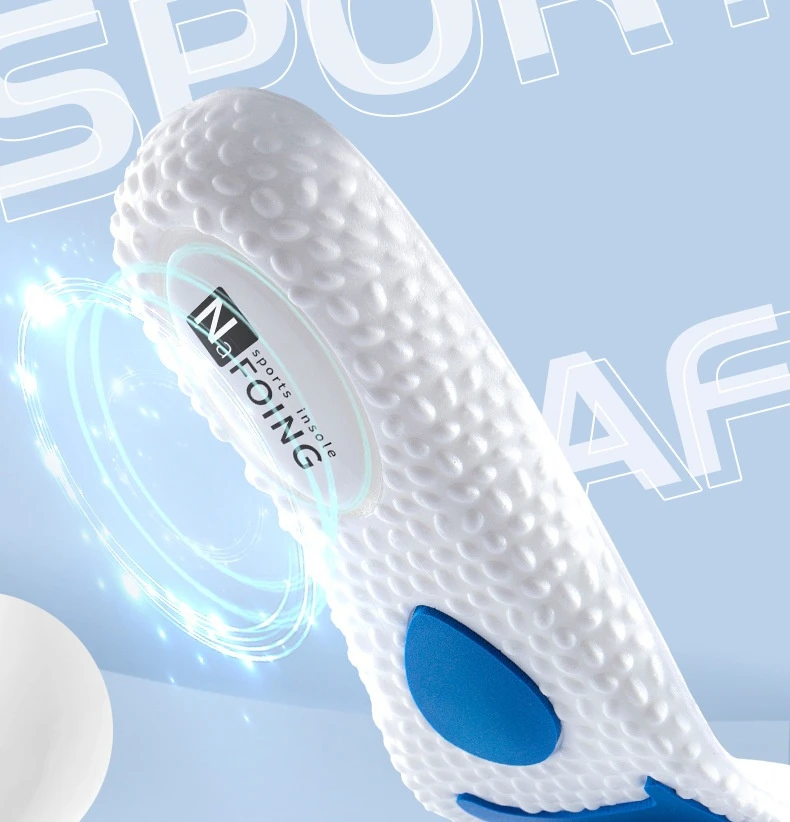 New Height Increase Insoles Men's and Women's Sports Shock Absorbing Insole Breathable Comfort Shoe Pads 2Pcs/4Pcs