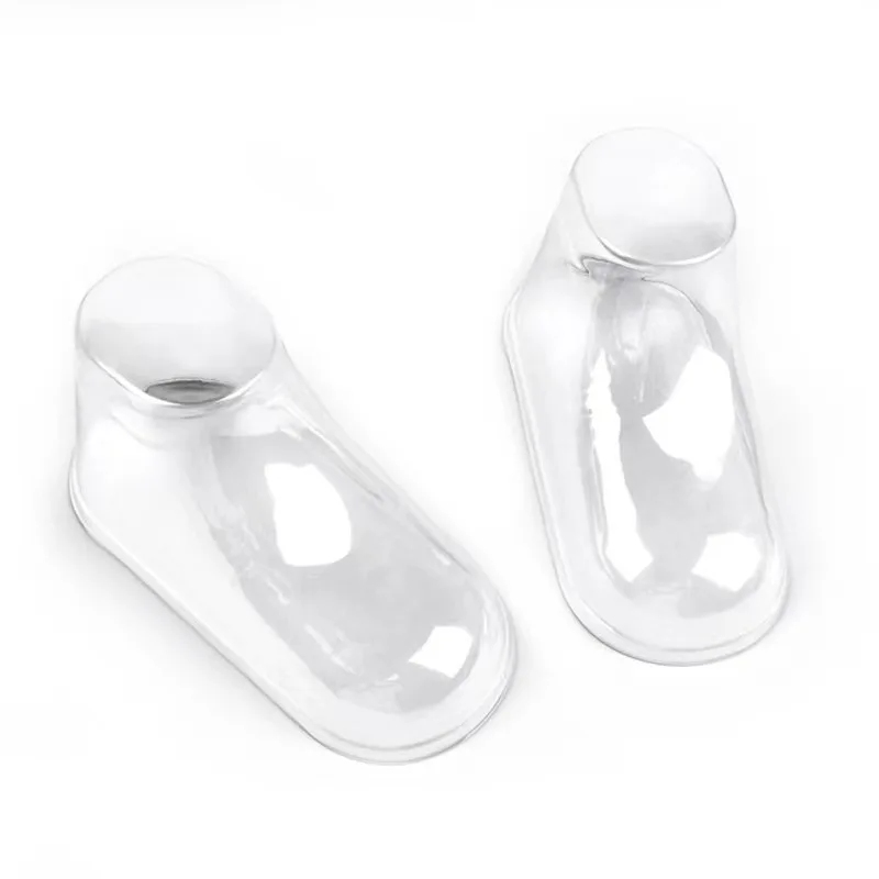 10-50 Pcs 8cm 9cm 10cm 12cm Baby Shoe Shaping Molds PVC Transparent Plastic Shoe Trees Reusable & Non-Deforming