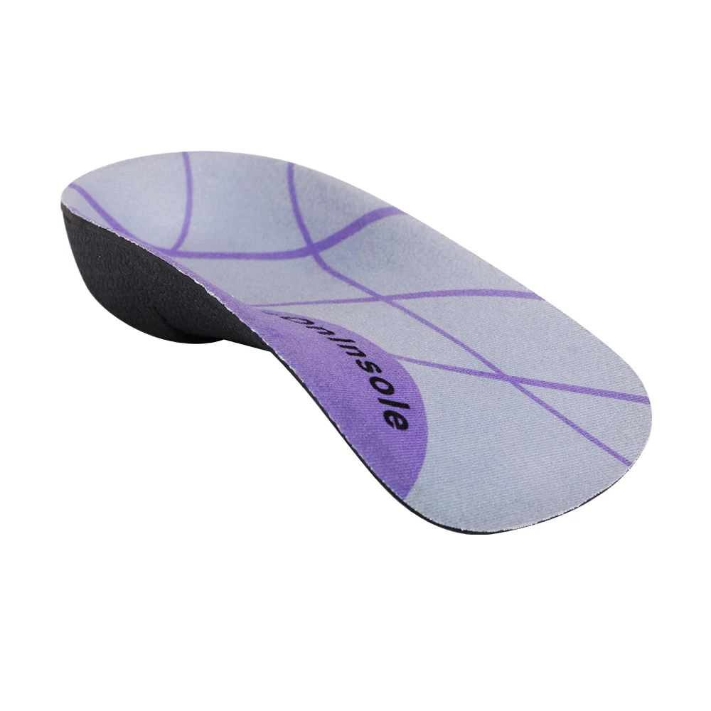 Rooruns Orthopedic Insoles Fasciitis Plantar Arch Support,Heel Spur Pain Relief Insoles for Walking Running Sports