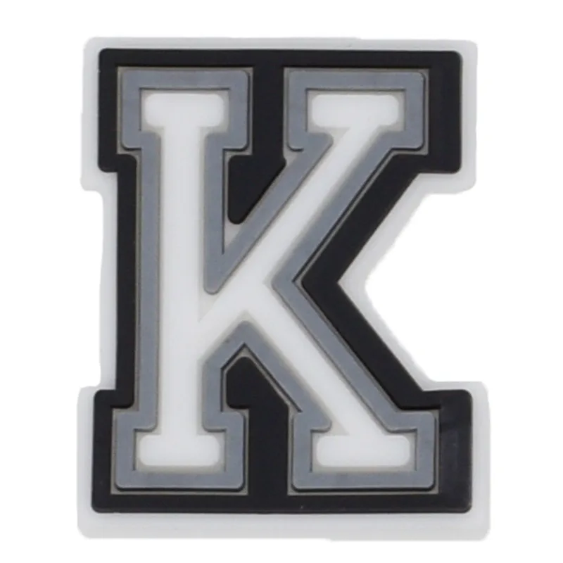 1 Piece Shoe Charms Accessories Pvc Shoe Decorations Letter 26 Options To Choose From Alphabet Ornament Pins Party Gift