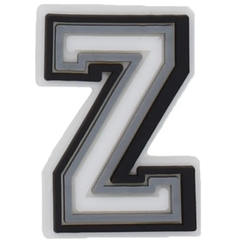 1 Piece Shoe Charms Accessories Pvc Shoe Decorations Letter 26 Options To Choose From Alphabet Ornament Pins Party Gift