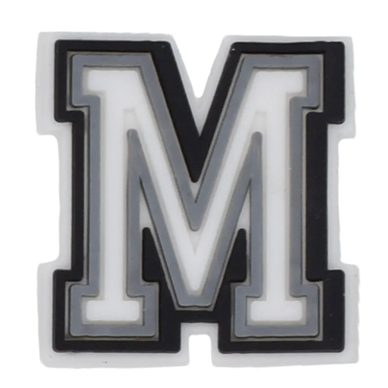 1 Piece Shoe Charms Accessories Pvc Shoe Decorations Letter 26 Options To Choose From Alphabet Ornament Pins Party Gift