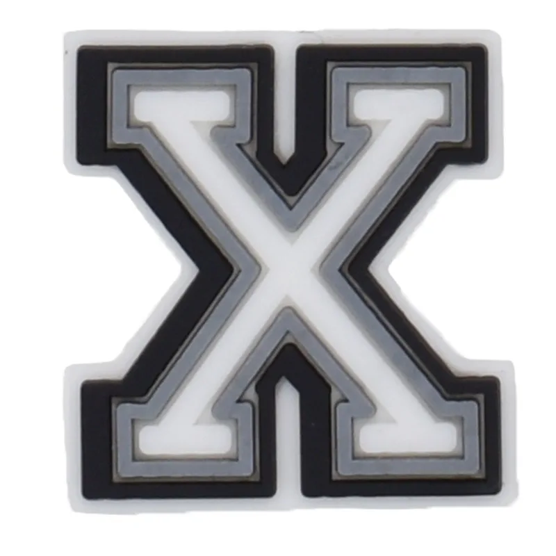 1 Piece Shoe Charms Accessories Pvc Shoe Decorations Letter 26 Options To Choose From Alphabet Ornament Pins Party Gift
