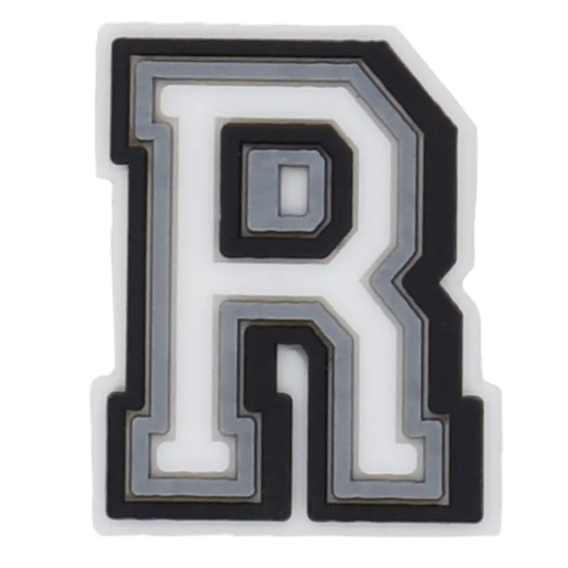 1 Piece Shoe Charms Accessories Pvc Shoe Decorations Letter 26 Options To Choose From Alphabet Ornament Pins Party Gift