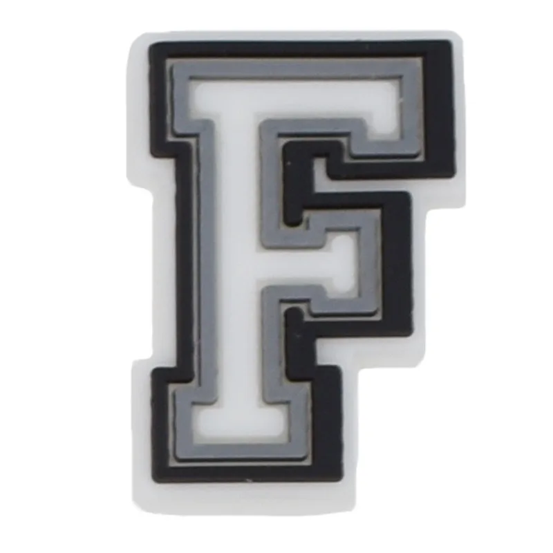 1 Piece Shoe Charms Accessories Pvc Shoe Decorations Letter 26 Options To Choose From Alphabet Ornament Pins Party Gift