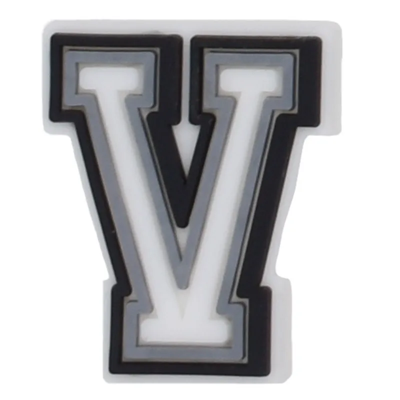 1 Piece Shoe Charms Accessories Pvc Shoe Decorations Letter 26 Options To Choose From Alphabet Ornament Pins Party Gift