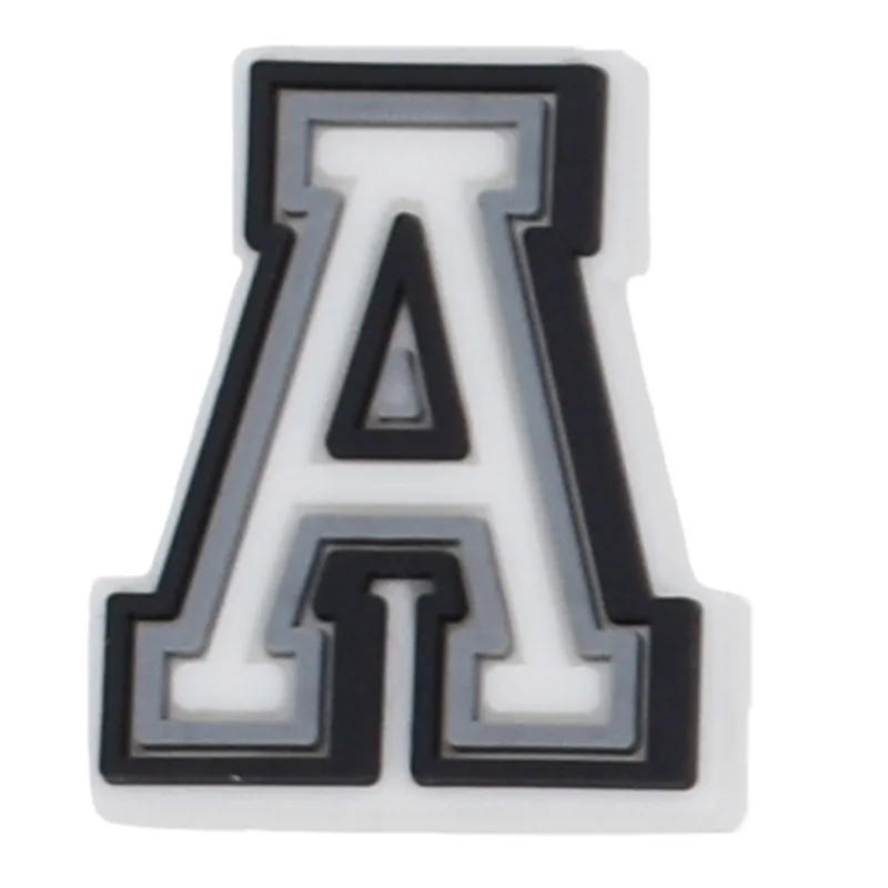 1 Piece Shoe Charms Accessories Pvc Shoe Decorations Letter 26 Options To Choose From Alphabet Ornament Pins Party Gift