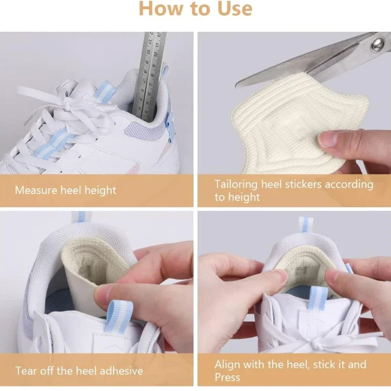 Adjustable Size Heel Insoles for Shoes Patch Heel Pads for Sport Shoes 2/20PCS Feet Pad Insole Shoe Heel Protector Back Sticker