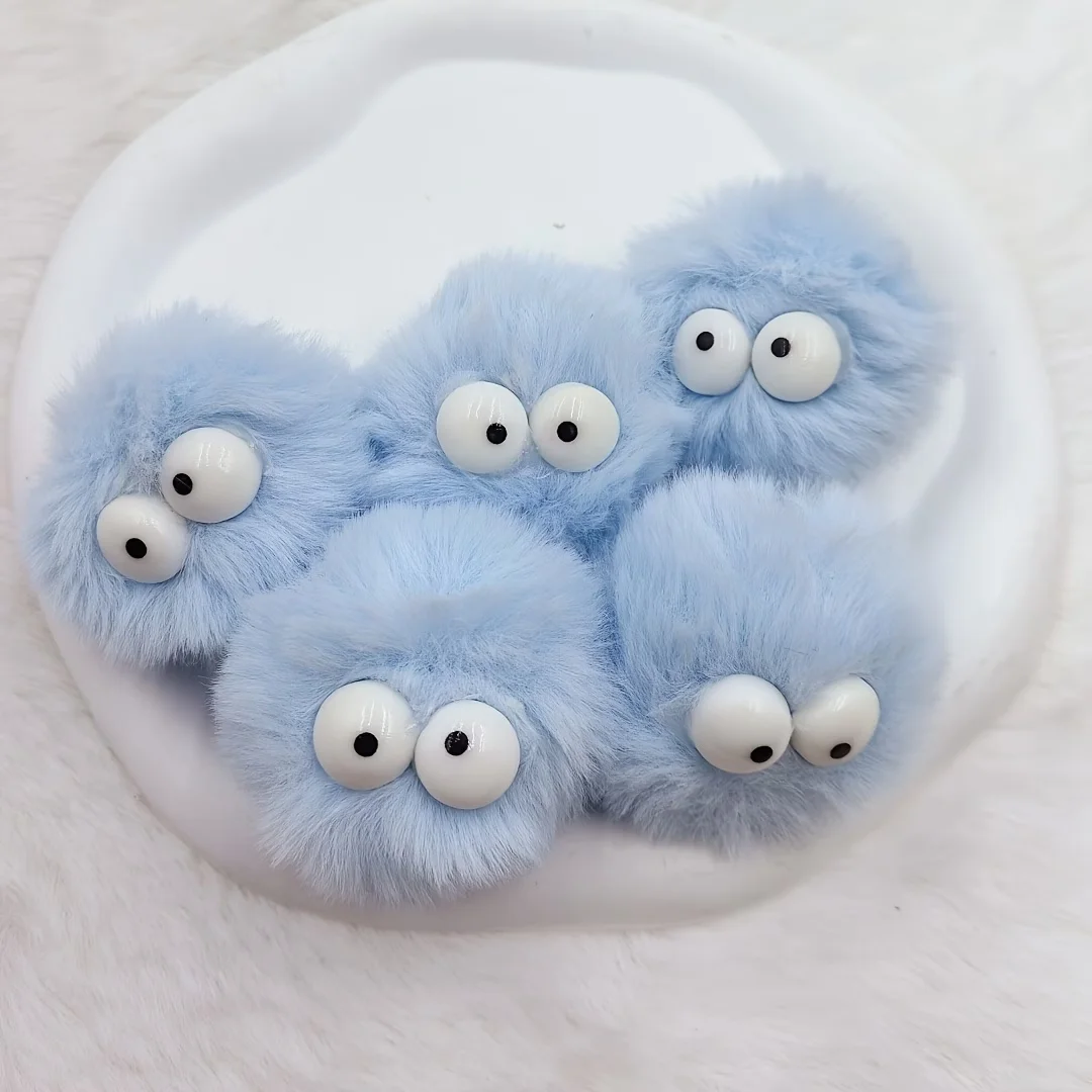 5 Pieces of Colorful Pom-Pom DIY Fashion Shoes and Accessories Are Suitable for Geta Sandals and Party Gifts