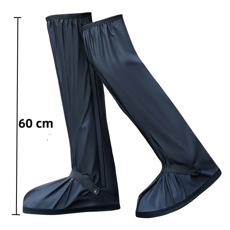 Reusable Anti-Slip Oxford Waterproof Shoes Cover Water Boots Cycling Hiking Overshoes Rain Snow Wet Sand Shoes Protectors S-XXL