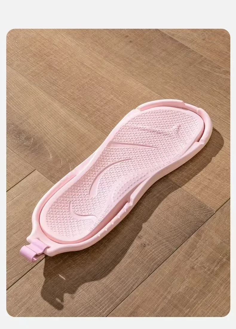 Foldable Travel Slippers Unisex EVA Flip Flops Hotel Non Slip Women Men Bathroom Indoor Slides Portable Lightweight Comfortable