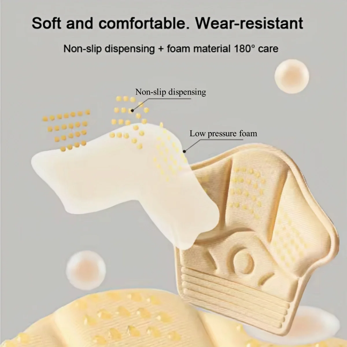 8pcs Heel Protector for Shoes Heel Stickers Inserts Insoles Anti Pain Sneakers Heel Pads Pain Relief Feet Pad Shoe Size Reducer