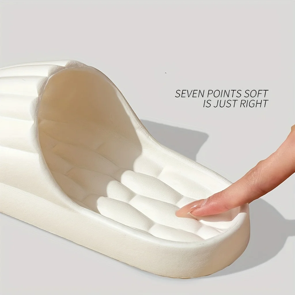 Slippers Women's EVA Slide Slippers - Soft Comfortable Non-Slip Indoor/Outdoor House Shoes, Washable All-Season Design