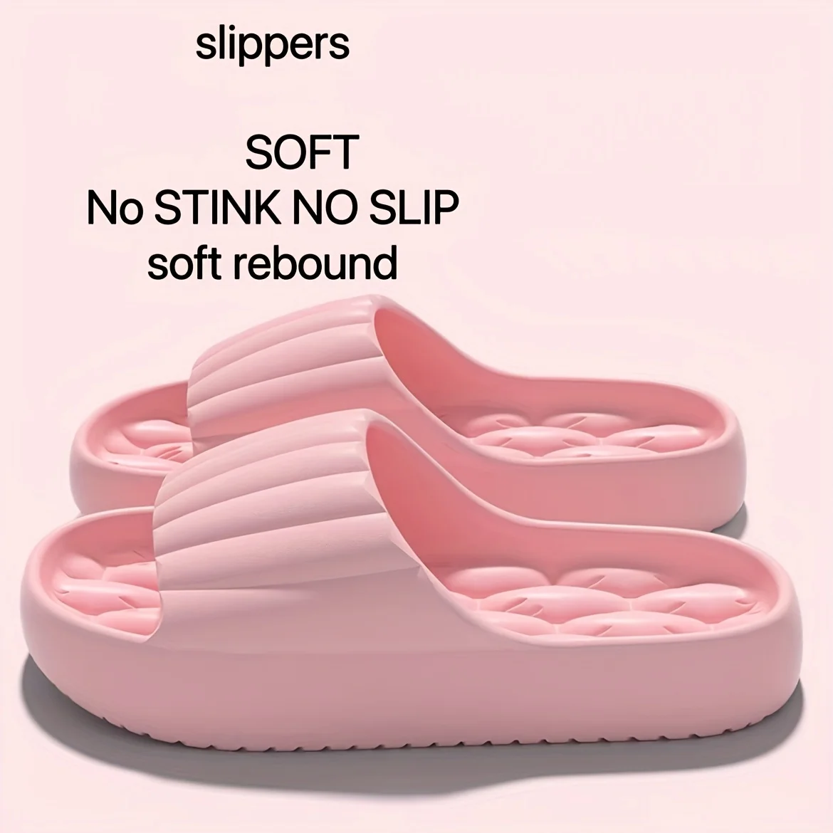 Slippers Women's EVA Slide Slippers - Soft Comfortable Non-Slip Indoor/Outdoor House Shoes, Washable All-Season Design