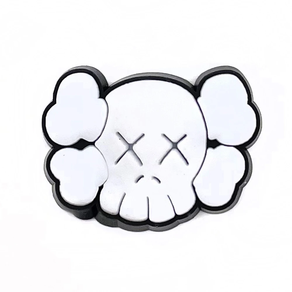 Hot sales 1-18pcs Hot Toys Cartoon Series PVC Shoe Accessories DIY Creativity Detachable Sandal Wristbands Party Decorations