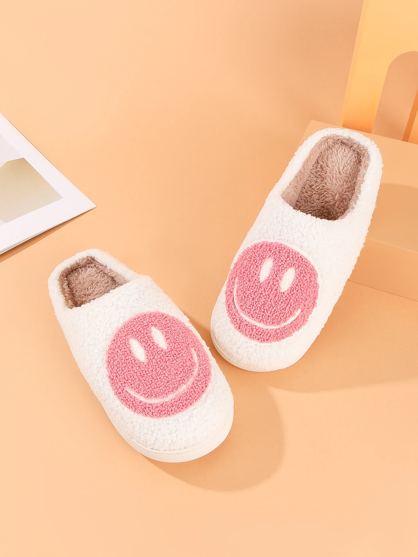 Women's Winter High-End Cotton Slippers, Women's Indoor Home Plush Warm Maternity Slippers, Couple Slippers with Added Fleece for Men in Autumn and Winter