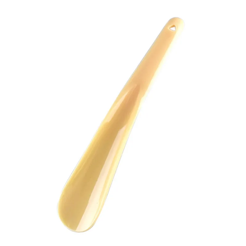 Fashion Style 1pcs 19cm Shoe Horns Professional Plastic Shoe Horn Spoon Shape Shoehorn Shoe Lifter