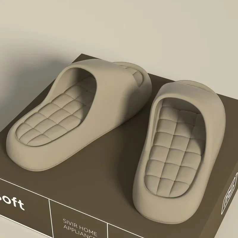 Fashion Women's Slippers Indoor Thick Soft Sole Anti-slip Wear-resistant Slides Bathroom EVA Indoor Men Summer Outdoor New Shoes