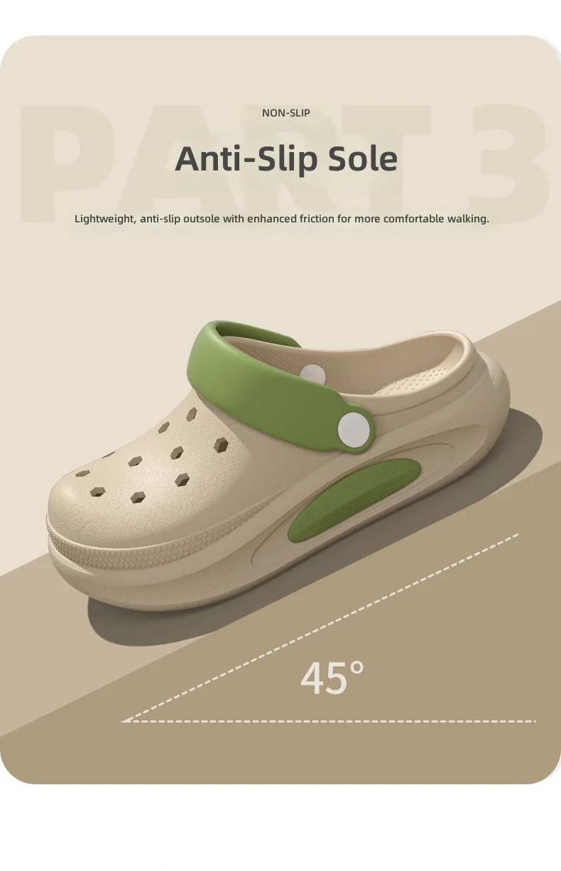 Summer Clogs Women Cute 3D Charms Garden Sandals Lightweight Soft EVA Beach Slippers Outdoor Non Slip Fashion Thick Sole Shoes