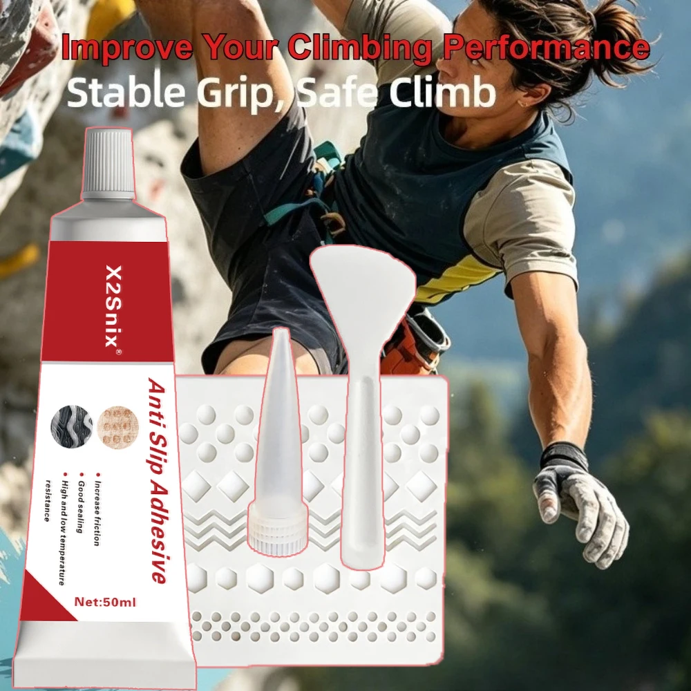 Anti-Slip Adhesive, High Traction Grip Enhancer Easy Apply Durable Essential for All Footwear Non-slip Solution on Wet/Rainy/Ice