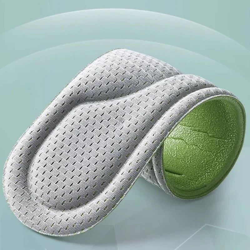 1/10pairs Unisex Memory Foam Orthopedic Insoles Deodorizing for Shoes Sports Absorbs Sweat Soft Antibacterial Shoe Accessories
