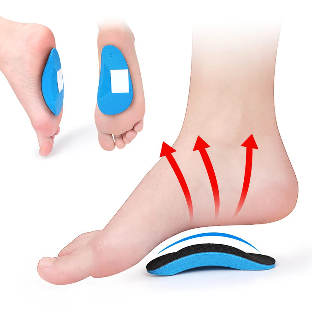 Orthopedic Insoles for Men Women Shoes Flat Feet Arch Support Plantar Fasciitis Insoles for Sneakers Shoe Sole Valgus Corrector