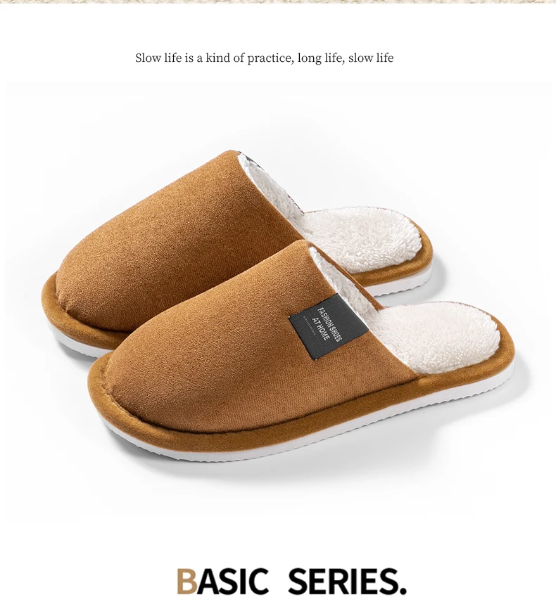 New Trend Winter Couple Indoor Non-slip For Men Women Flip Flops Warm Slippers Home Slides Casual bedroom Soft Comfort Shoes