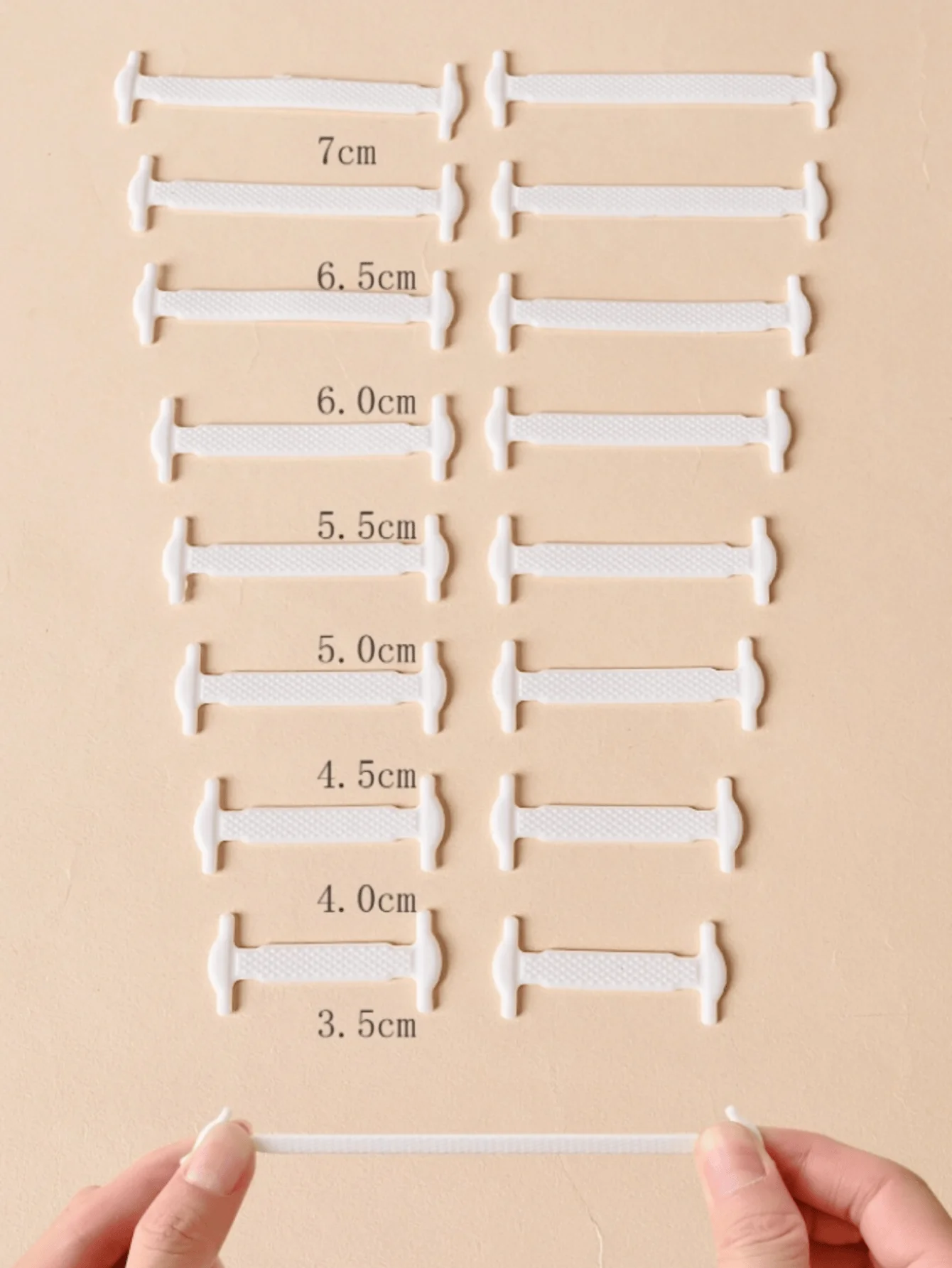 16Pcs/Pack White Silicone No Tie Shoe Laces Stretch Shoelaces For Sneakers Casual Shoes Sports Shoes Combat Boots
