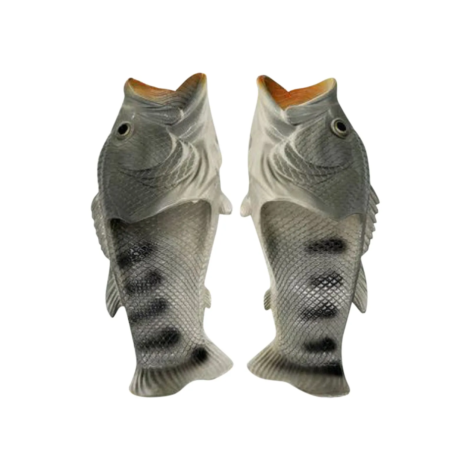 2025 Funny Slippers For Women Couple Shoes Family Shoes Parent-Child Sandals Large Size 32-46 Summer Beach Shoes Fish Slippers