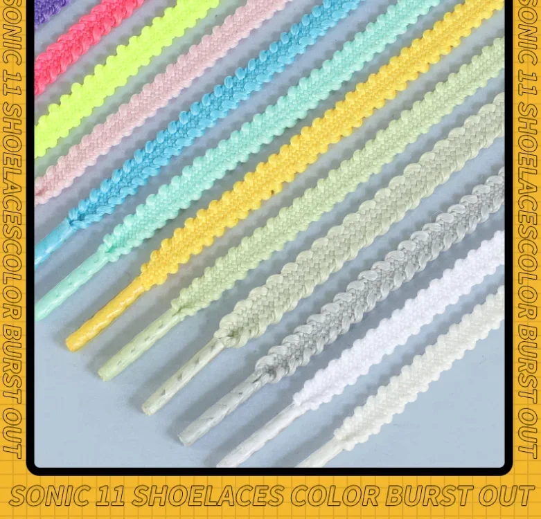 1Pair Elastic Rope Shoelace for Shoes Casual Sneakers Tennis Shoelaces Flat Shoe Laces 120/140/160CM Shoes Accessories
