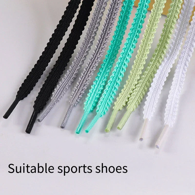 1Pair Elastic Rope Shoelace for Shoes Casual Sneakers Tennis Shoelaces Flat Shoe Laces 120/140/160CM Shoes Accessories