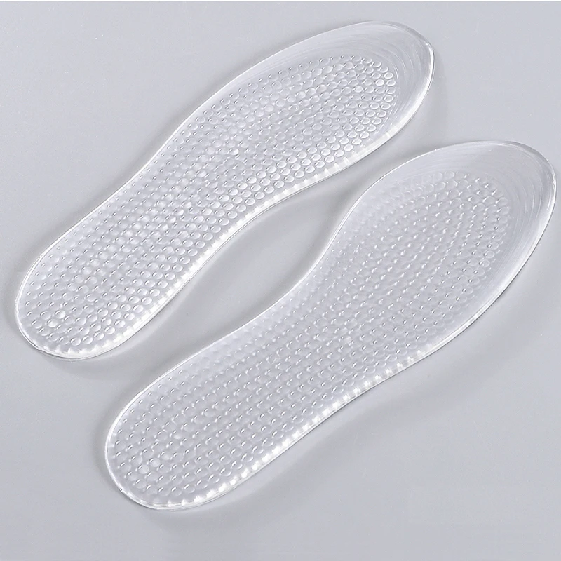 Non Slip Silicone Insoles for Shoes Orthotic Arch Support Insole Soft Shoe Inserts Sport Anti-slip Template Man Women Shoe Sole