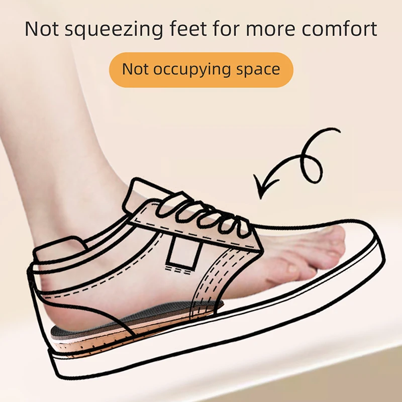 1 Pair Height Increase Insole Breathable Memory Foam Heel Lifting Inserts Shoe Lifts Shoe Pads Elevator Insoles for Unisex