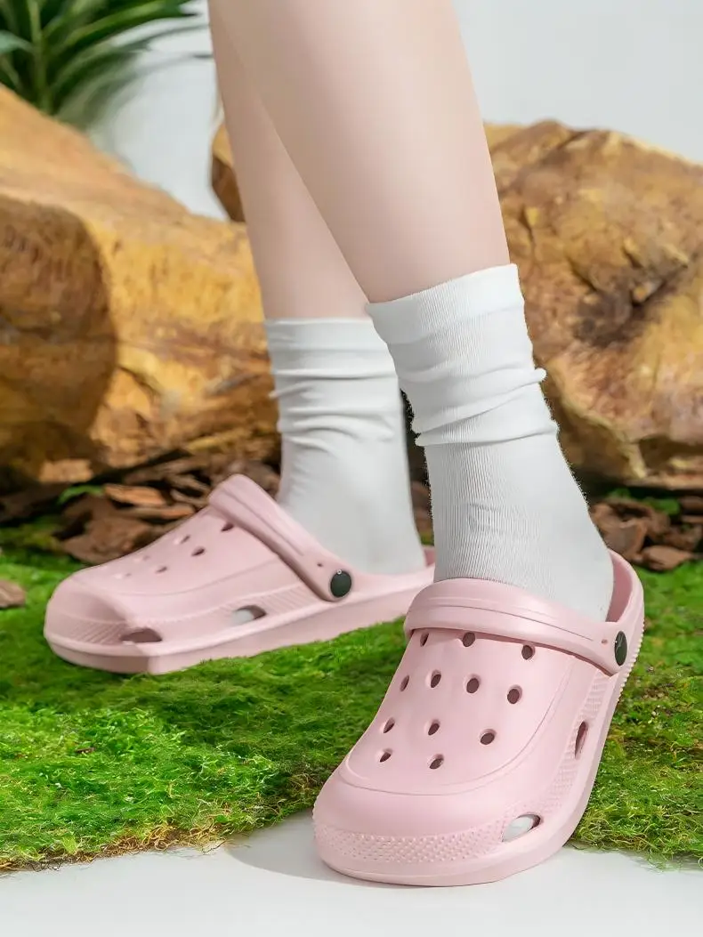 Women's Croc Shoes, Girls' Outerwear, Couples' Baotou Slippers, Women's Sandals, Women's Home Shoes, Women's Sandals, Men's Croc Shoes