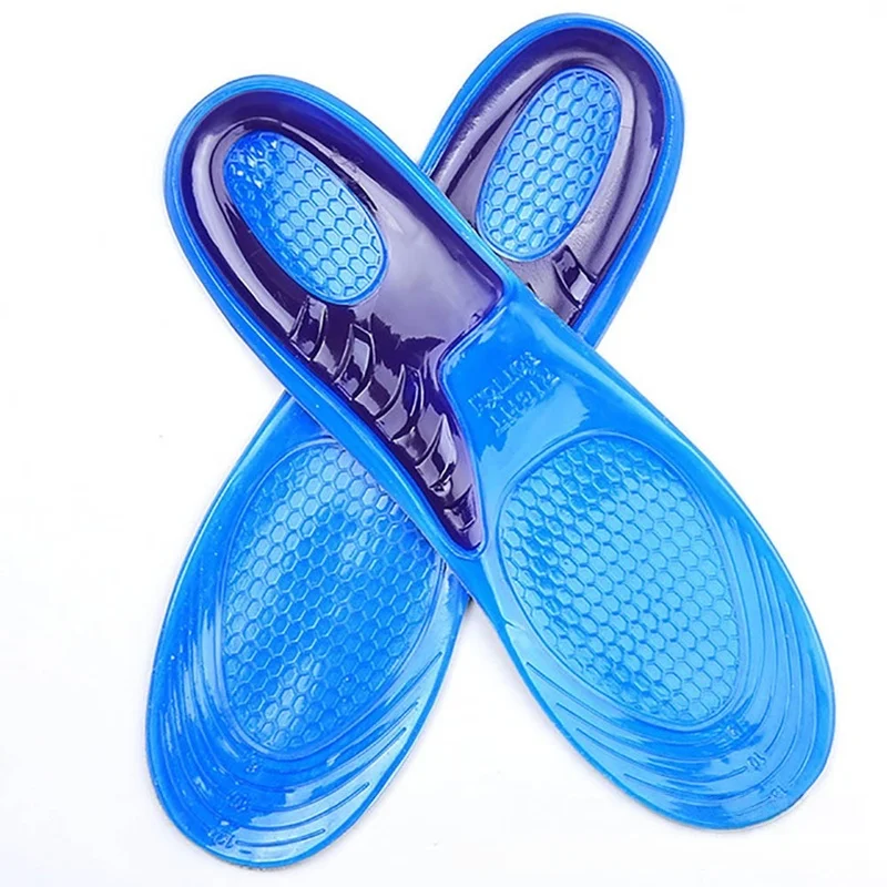 Par Orthopedic Insole Silicone Gel Foot Pads Anti Impact for Shoe