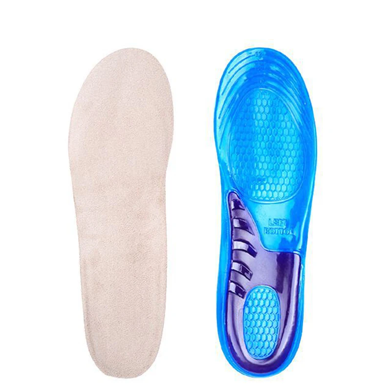 Par Orthopedic Insole Silicone Gel Foot Pads Anti Impact for Shoe