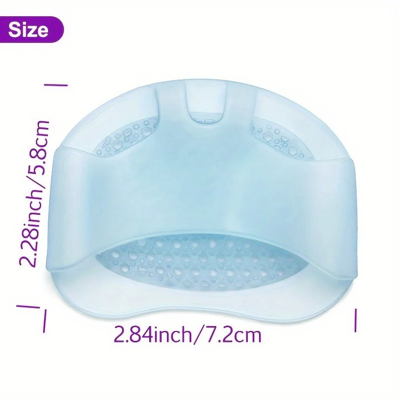 1Pairs Silicone Metatarsal Pads for Arch Support & Pain Relief - Ideal for Running, Hand Wash Only, Foot Arch Support