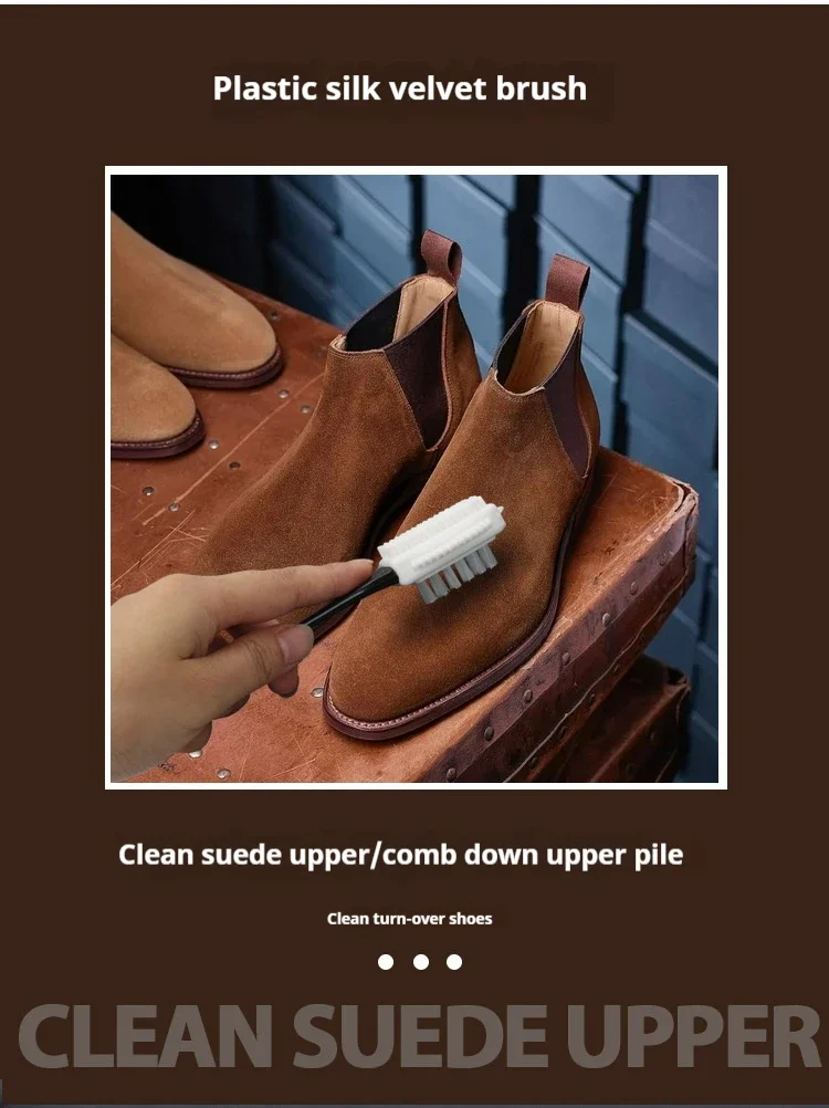 Nubuck Shoes Shoe Brush Suede Shoes Brass Wire Shoe Brush Snow Boots Shoe Cleaner Shoe Accessories 1/2/3pcs