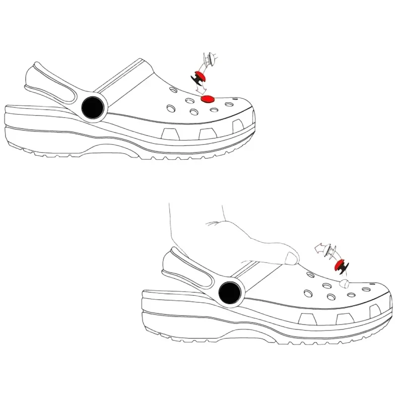 16PCS Building Block Shoes Charms Set Tetris Style Shoe Decorations for Clogs Sandals Creative Brick Shoe Accessories Party Gift