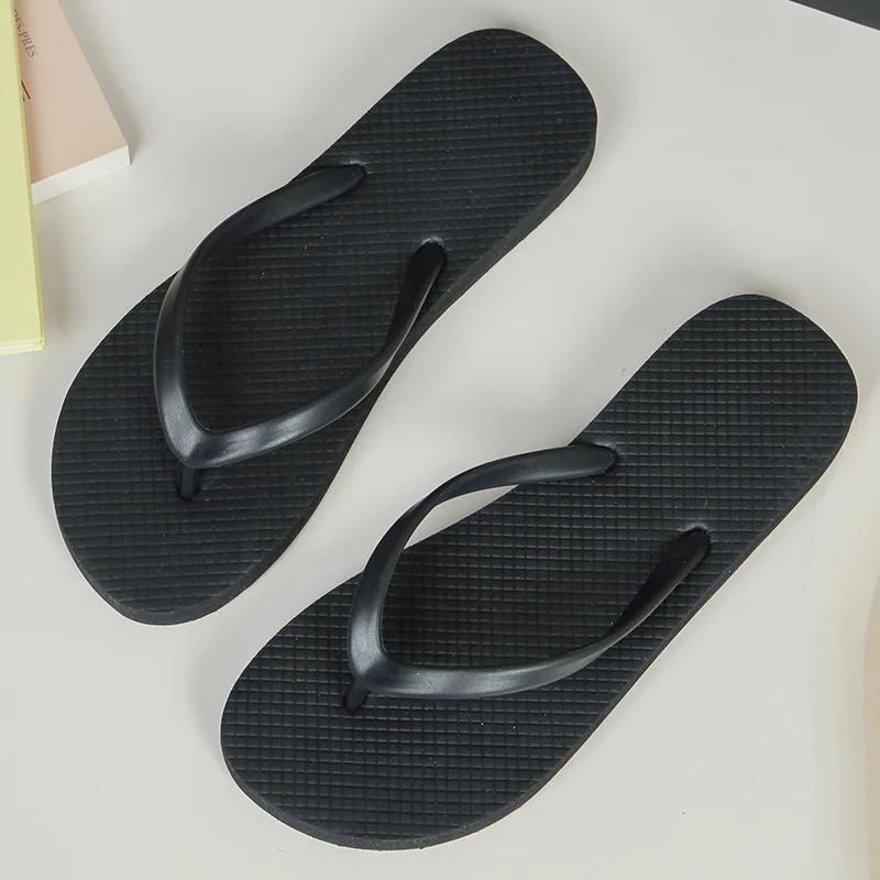Women Flip Flops Summer Comfortable Beach Fashion Solid Slippers Anti Slip Pool PVC Quick Dry Ladies Slides Indoor House