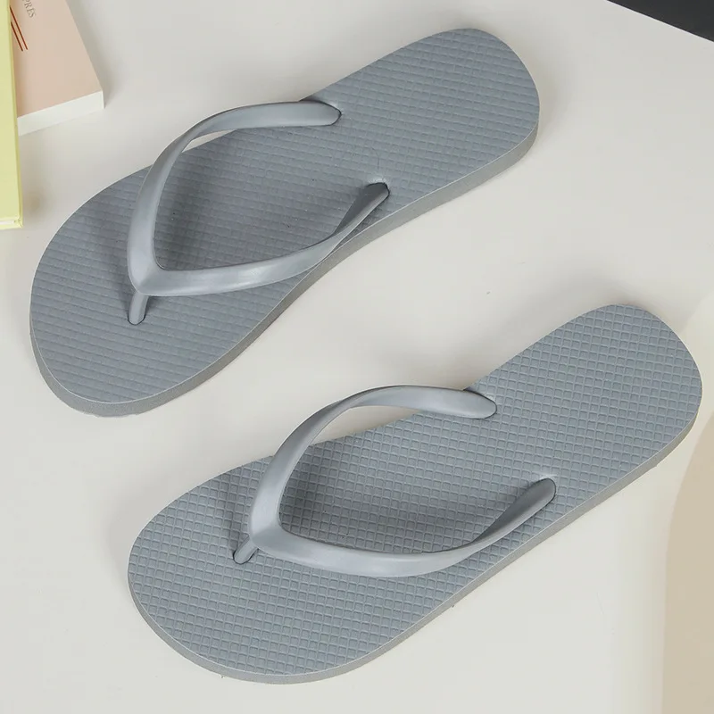 Women Flip Flops Summer Comfortable Beach Fashion Solid Slippers Anti Slip Pool PVC Quick Dry Ladies Slides Indoor House