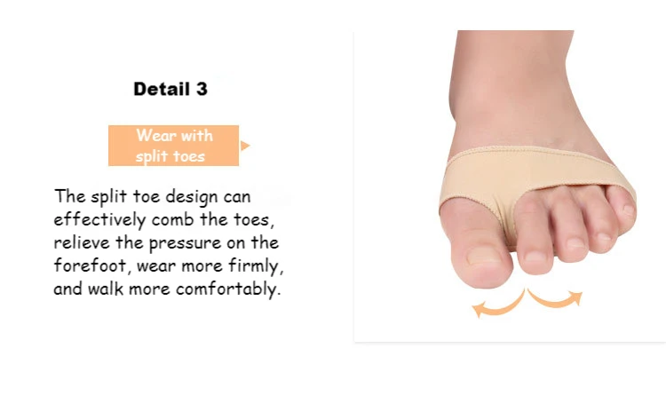 Forefoot Gel Pads Silicone Insoles for Shoes Metatarsal Pad Foot Breathable Shock Absorption Women Feet Pain Relief Shoe Cushion