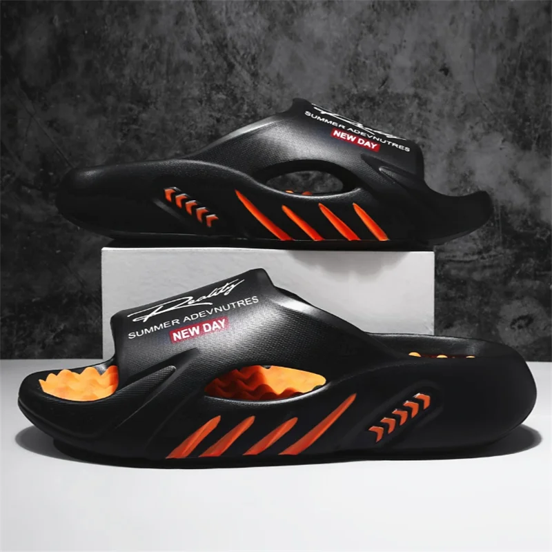 Summer Massage Slippers Men Shoes EVA Non-Slip Slides Fashion Indoor Slides Men Casual Shoes Men's Slippers Home Sandals Unisex