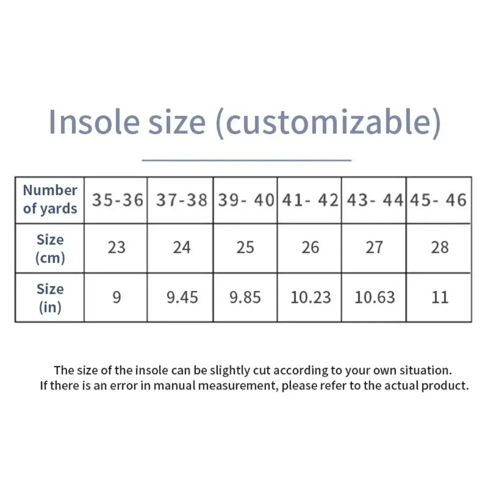 Sport Orthopedic Insoles for Feet Men Women EVA Breathable Shock Absorption Shoes Insole for Running Basketball Sport Care Pads