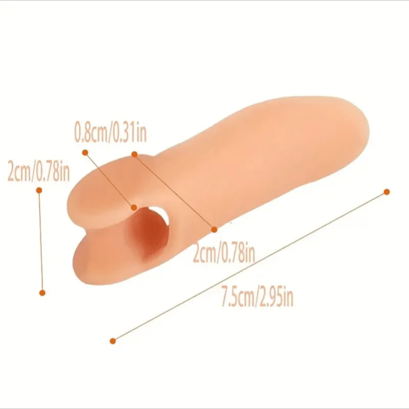 1Sebs Material Little Toe Protectors (Designed Specifically for Little Toes) - Toe Protectors for Men and Women, Prevent Overlapping, Perfect for Nighttime and Home Use, and Should Be Replaced Regularly!