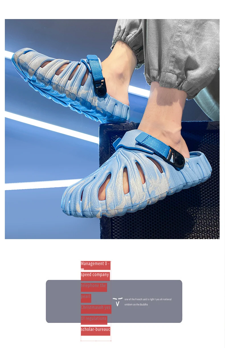 Men Women Summer Slippers Camouflage Leaves Sandals Creative Outdoor Beach Shoes Lovers Casual Home Slides Loafers Platform