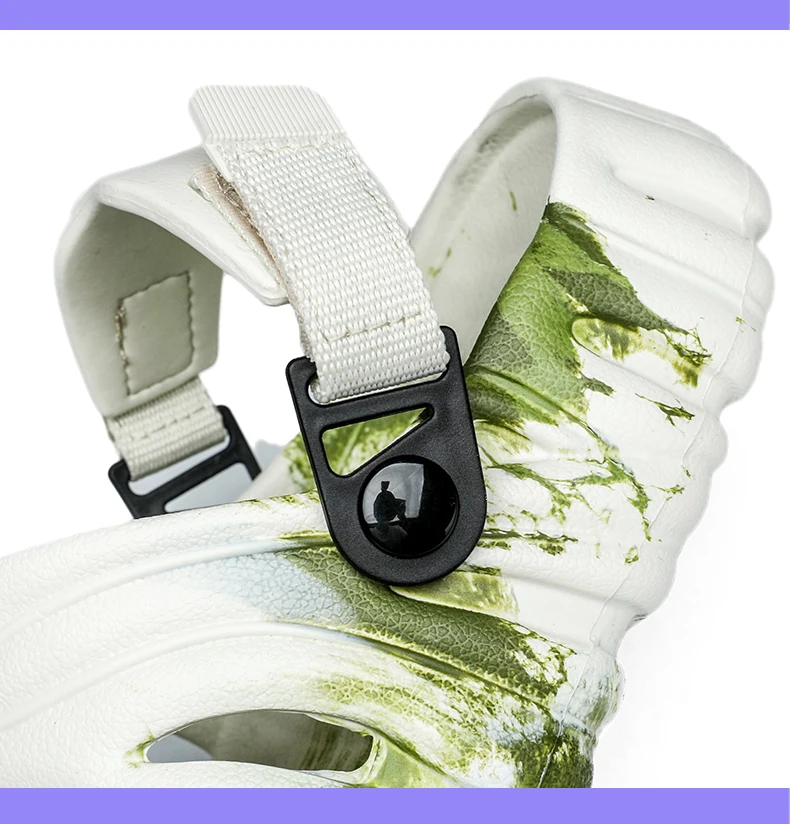 Men Women Summer Slippers Camouflage Leaves Sandals Creative Outdoor Beach Shoes Lovers Casual Home Slides Loafers Platform