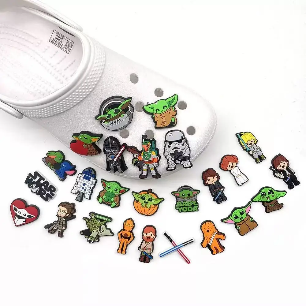 Hot Toys Popular Cartoon 13-100pcs Shoe Charms For Sandals, Shoe Decoration Accessories Shoe Pins Great Gift For Men Women