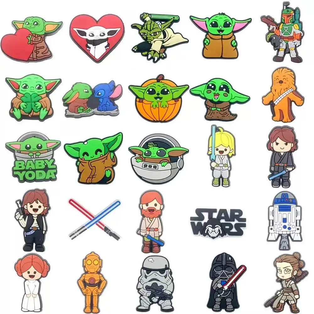 Hot Toys Popular Cartoon 13-100pcs Shoe Charms For Sandals, Shoe Decoration Accessories Shoe Pins Great Gift For Men Women